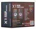 Classone X1 Black RGB Gaming Hoparlör – Siyah