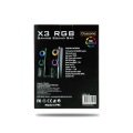 Classone X3 Gaming Soundbar, RGB Hoparlör -Siyah