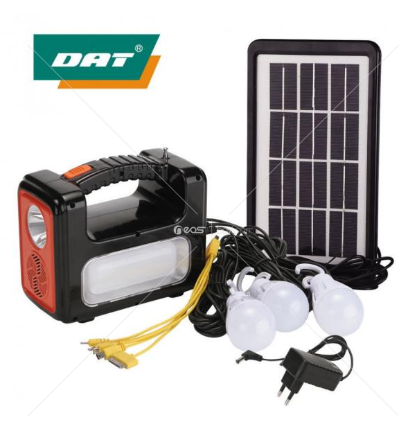 Dat AT-9011B Solar Kamp Lambası Acil Durum Işığı Şarjlı