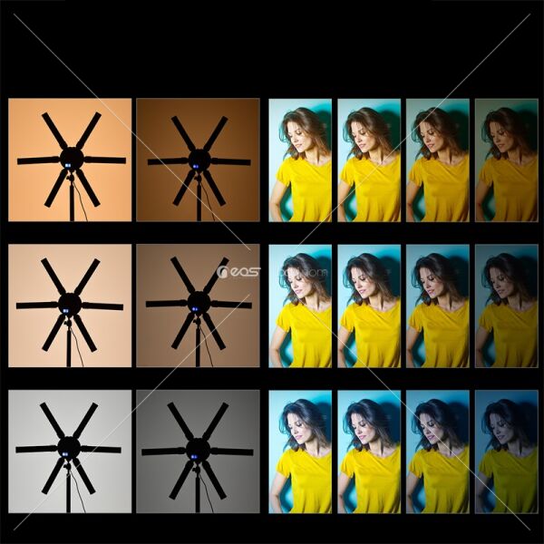 HD-60X Professıonal LED Star LIGHT