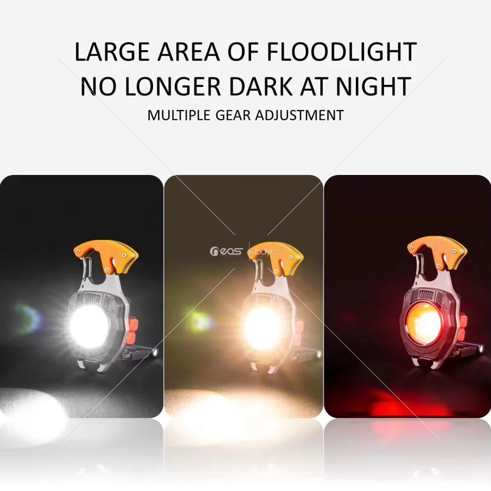 DEPREM FENERİ Karabina+Yüksek Lümen Işık+S.O.S Çakmak Bıçak Düdük Tornavida Set İlkyardım Set Full Tüm Hepsi İçinde Kampanyada