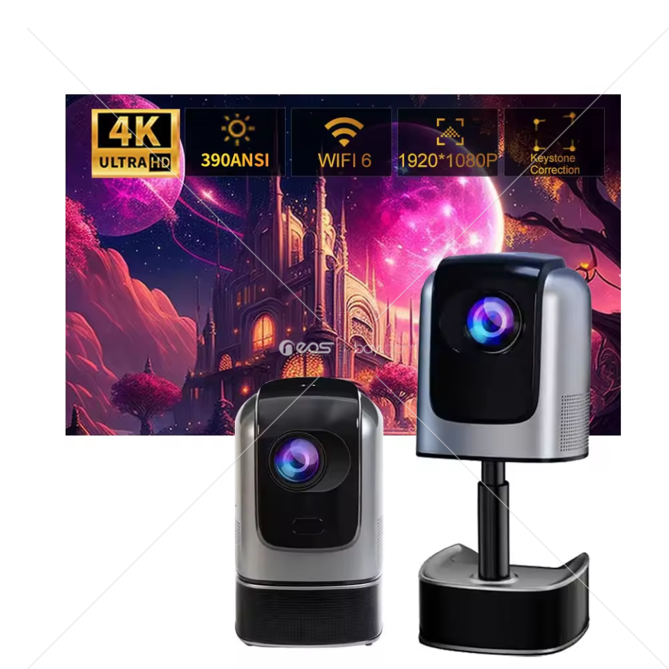 Projektör / Projector ekran video 1080p mini LCD akıllı android taşınabilir 4k Ev Sineması sinema projektörü