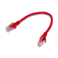 FLAXES FNK-6002K 20 CM CAT6 (PATCH) NETWORK KABLOSU KIRMIZI