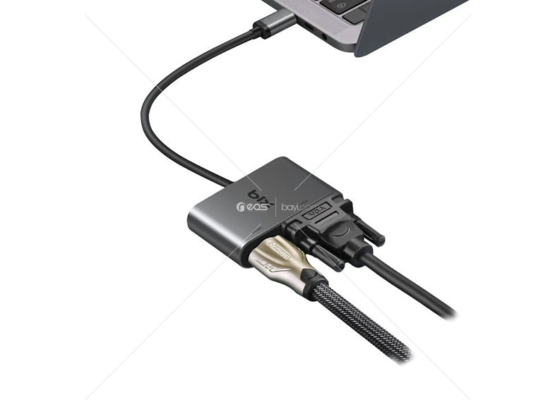 Bix BX14HB USB-C 3.1’den HDMI & VGA Dönüştürücü
