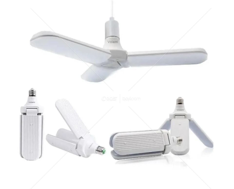 NIKULA Pervane Ampul 50W Yeni Nesil Beyaz Led Ampul 3 Modlu Ultra Güçlü 5.000 Lumens Pro Beyaz Işık