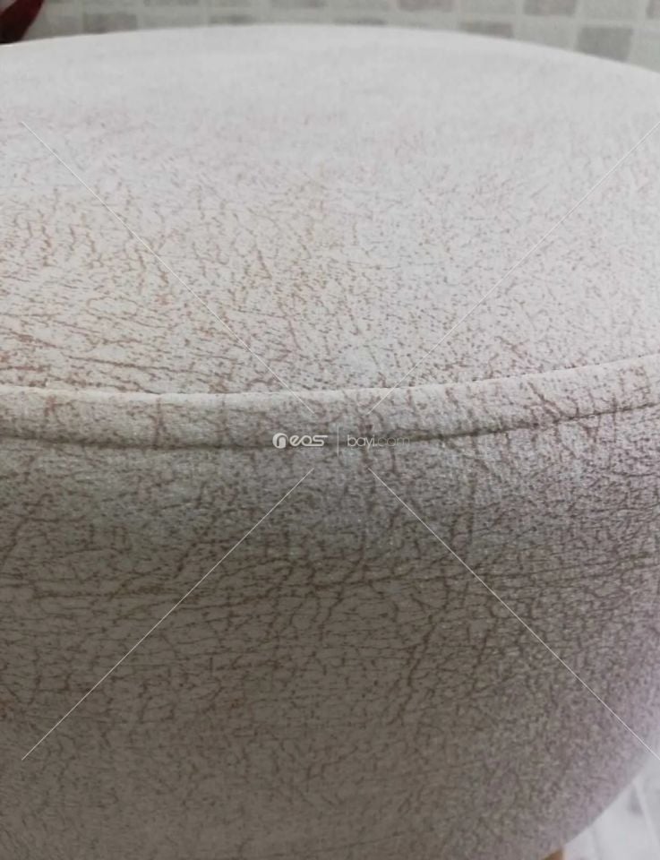 Yüksek Ayaklı Dekoratif Puf ( RENK KARIŞIK GELECEKTİR )