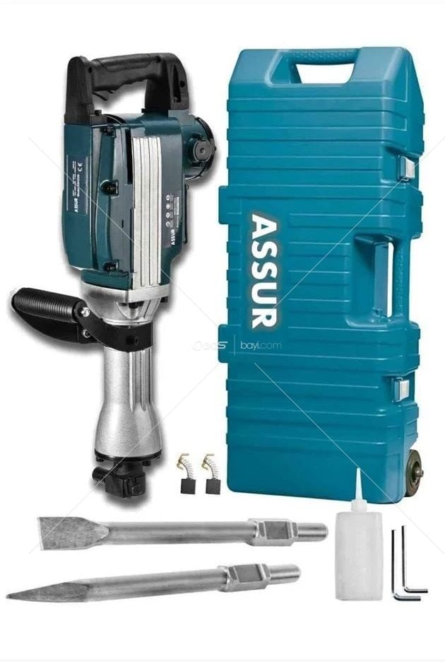 Assur Plus Büyük Tip Kırıcı Hilti 16 Kg 3 Metre Kablolu 65mm SÜRGÜLÜ ÇANTA