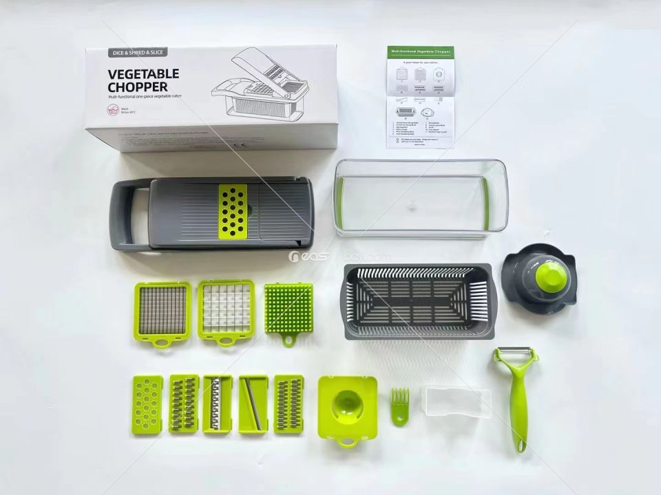 Çok Fonksiyonlu Sebze Doğrayıcı - Vegetable Chopper 15 in 1