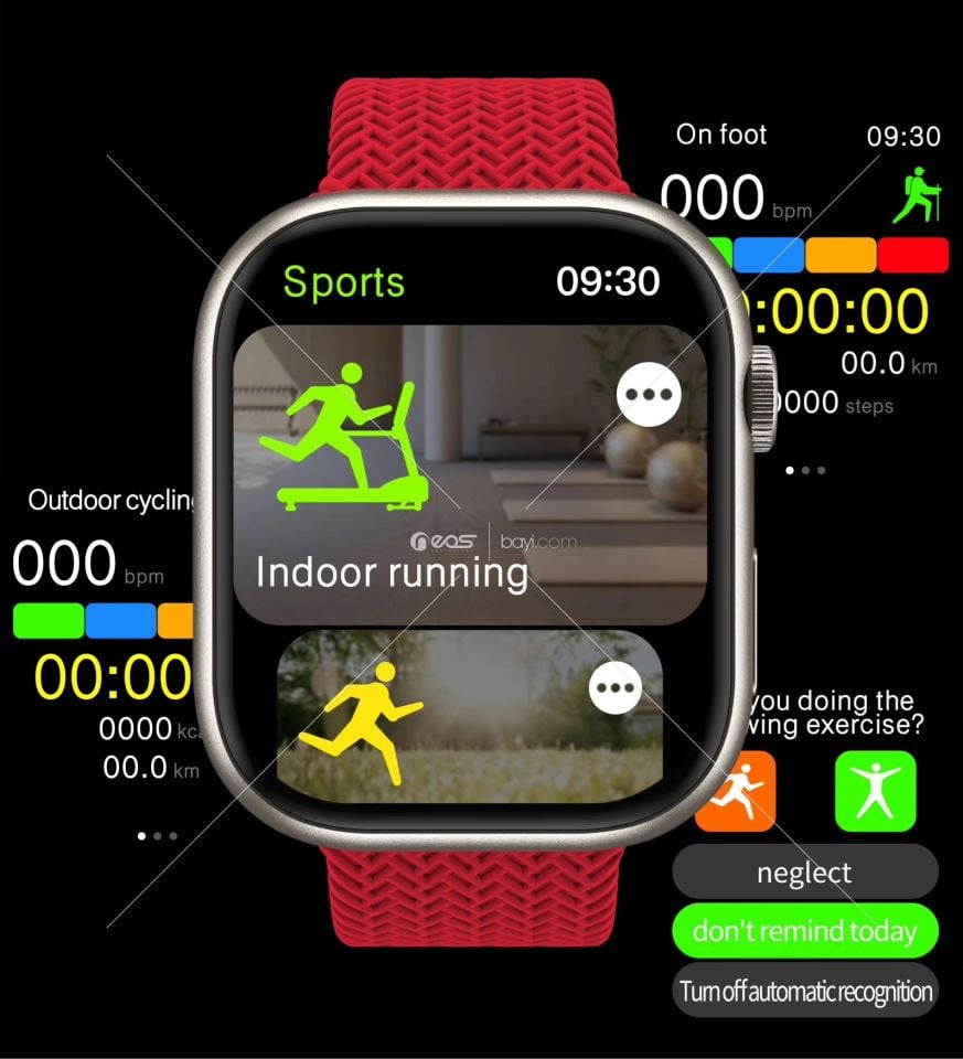 HK9 pro akıllı saat erkekler kadınlar 49MM AMOLED ekran Bluetooth çağrı NFC kalp hızı SmartWatch Ultra 2023 için Andriod