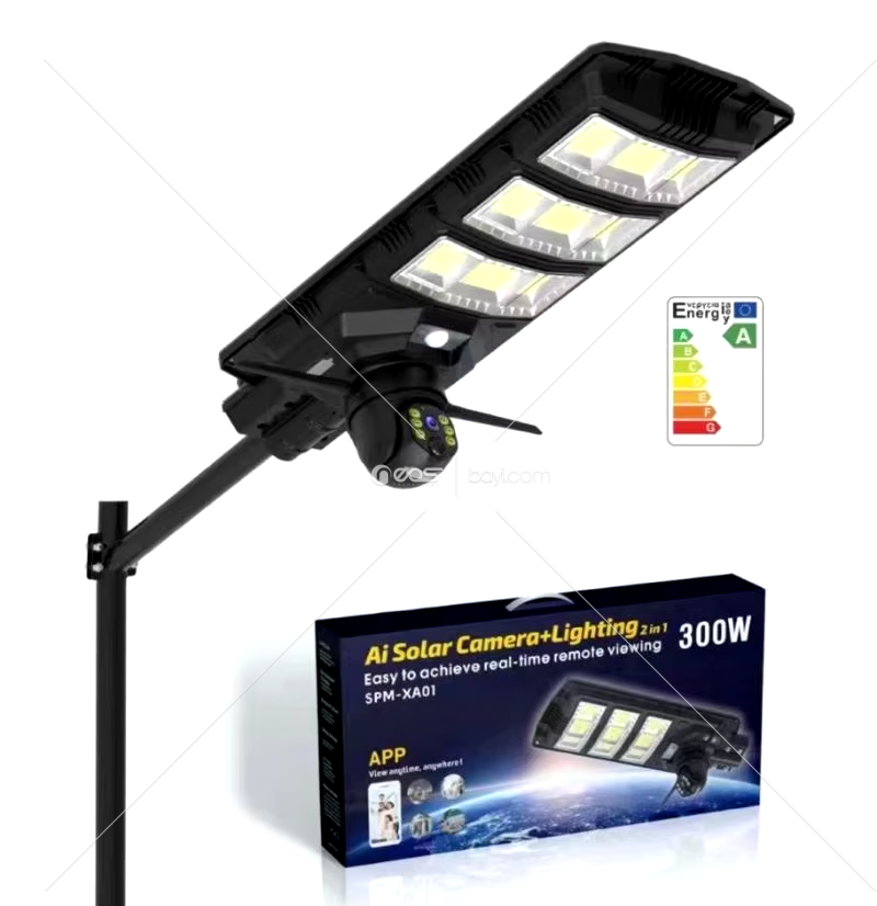 SPM-XA01 Ai Solar Camera LİGHTİNG 2in1