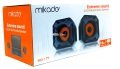 Mikado MD-177 2.0 5W * 2 Turuncu Siyah Super Bass USB Speaker