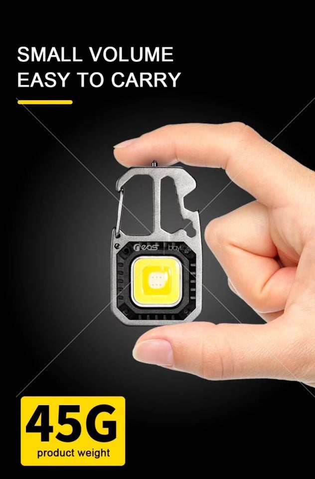 Powerdex Pd-806 Çok Fonksiyonlu Mini Projejtör Kamp Lambası