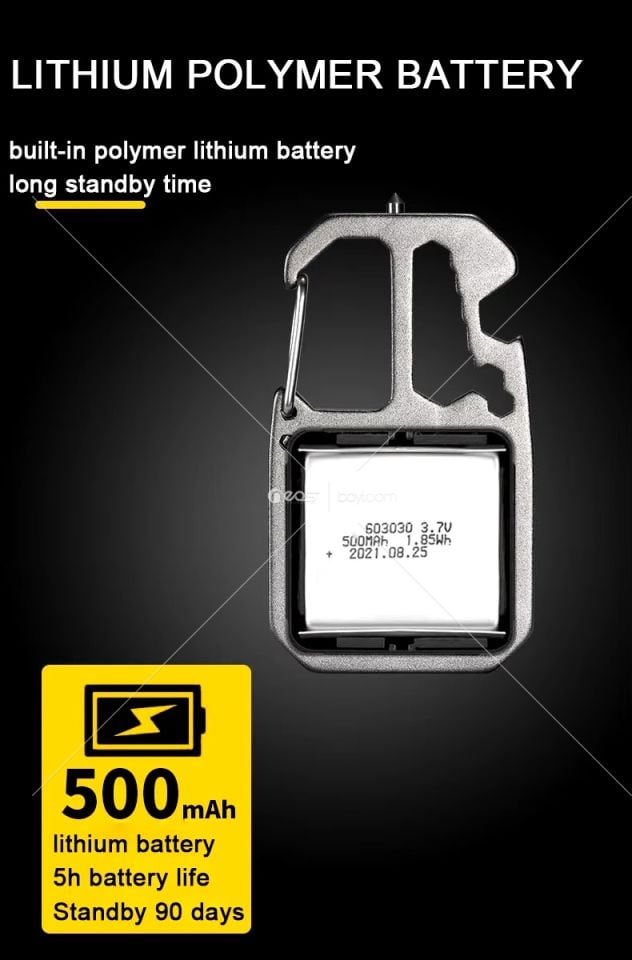 Powerdex Pd-806 Çok Fonksiyonlu Mini Projejtör Kamp Lambası