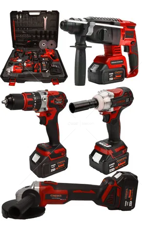 DALONG 4LÜ SET KIRMIZI 600NM TORK+MATKAP+HİLTİ+SPİRAL