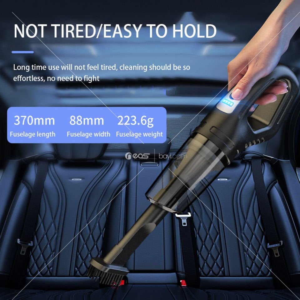 ARAÇ SÜPÜRGESİ 12V Kablosuz ARAÇ,EV,OFİS,PET