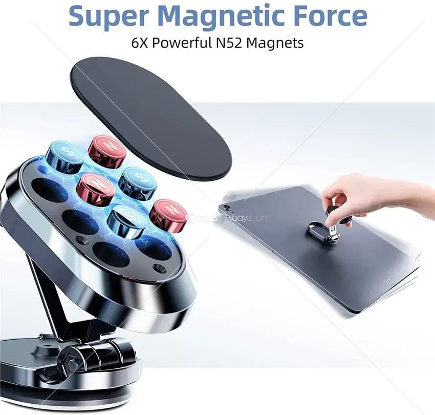 DİVEX DH-374 Magnetic Mıknatıslı 360' Dönebilen Telefon TUTUCU