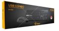 Everest KM-515 Siyah Usb Combo Q Standart Klavye + Mouse Set