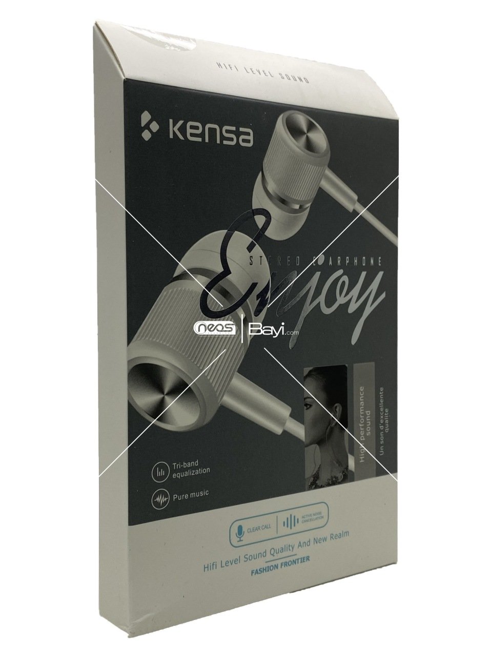 K-157 Microphone Super Bass+Tiz Sport Headset White