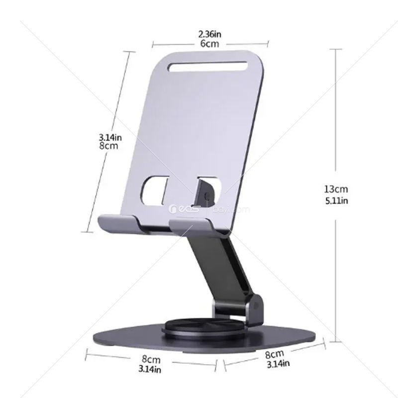 360 dönebilen katlanabilir tablet standı Mobil Cep Telefonu Tablet Standı Tutucu 360 Cep Telefonu Aksesuarları Kabin Ekran Standı