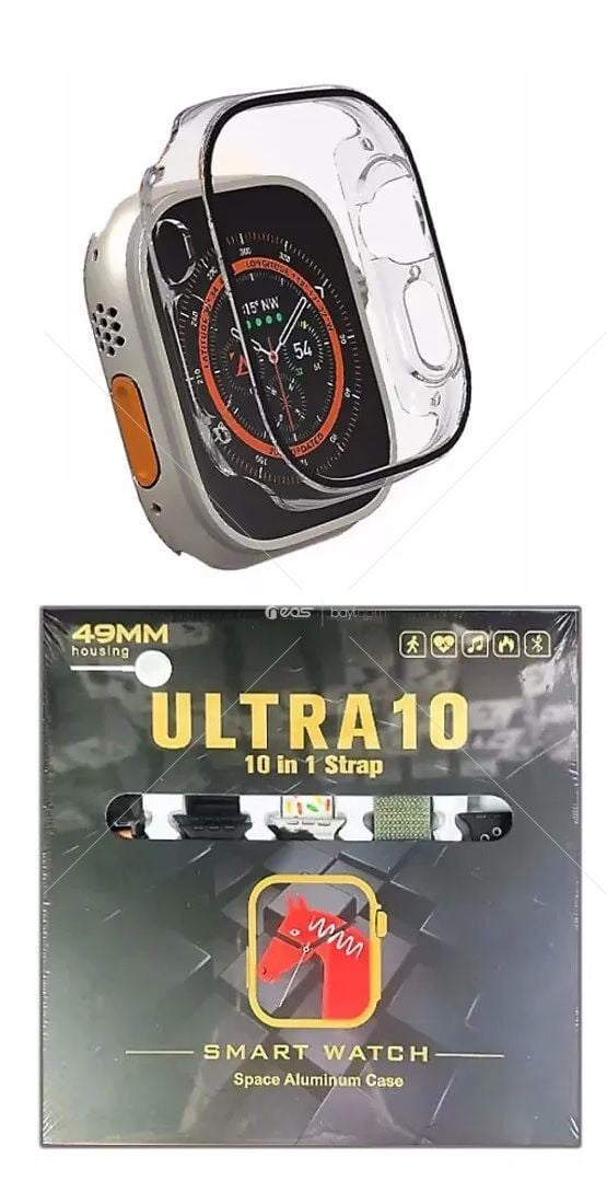 Watch Ultra 10 Kordonlu Akıllı Saat