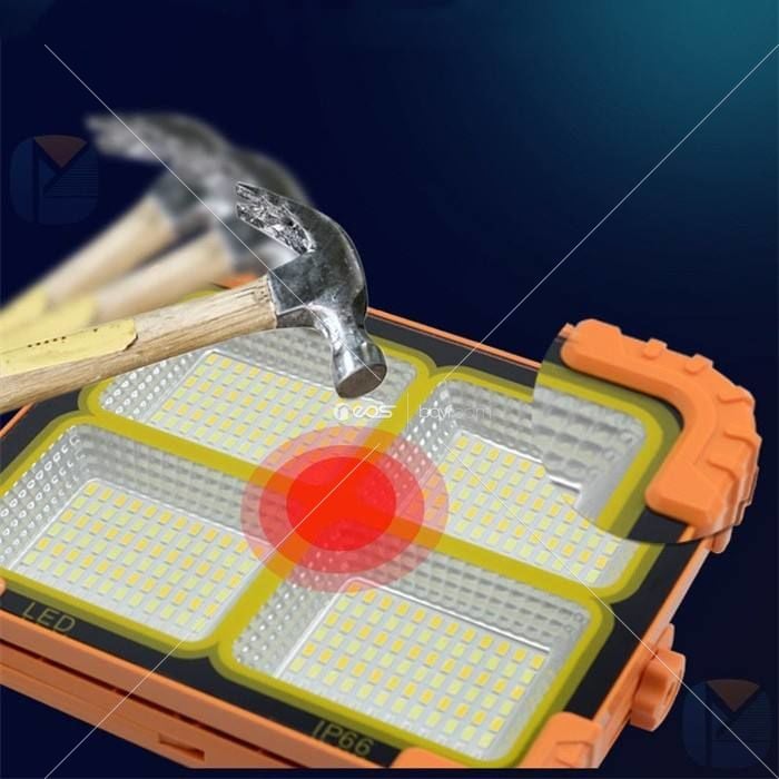 Güneş Enerjili LED Sel Işığı Şarj Edilebilir Fener Acil Gece Işığı Açık Hava Kamp IşıklarıYeni Taşınabilir 881