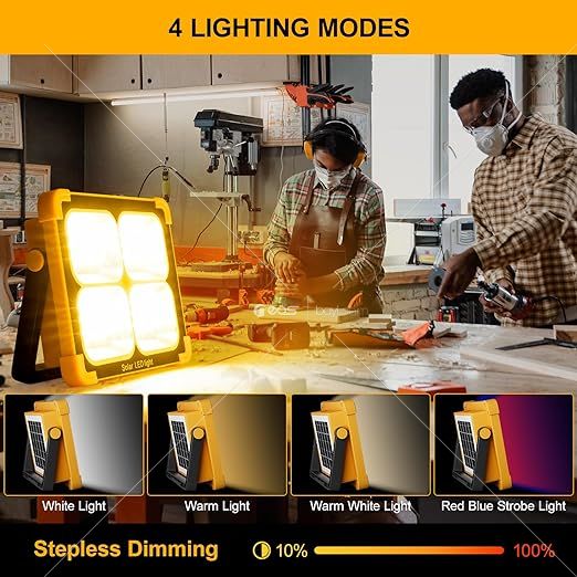 Güneş Enerjili LED Sel Işığı Şarj Edilebilir Fener Acil Gece Işığı Açık Hava Kamp IşıklarıYeni Taşınabilir OR-887