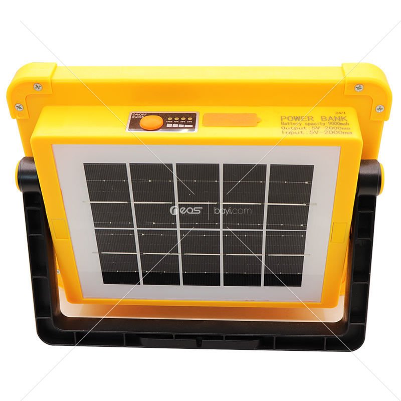 Güneş Enerjili LED Sel Işığı Şarj Edilebilir Fener Acil Gece Işığı Açık Hava Kamp IşıklarıYeni Taşınabilir OR-887