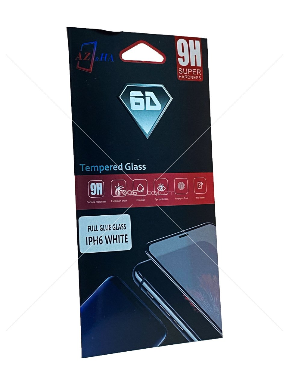 İphone 8 Ekran Koruyucu 9D Beyaz