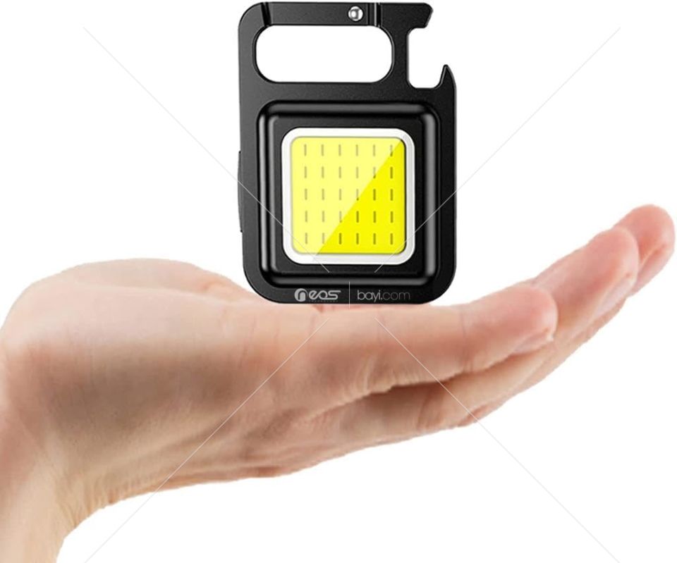 Mini Taşınabilir Led Çok Fonksiyonlu Fener, Yüksek Lümen, COB Anahtarlık, Dış Mekan İçin Şarj Edilebilir Acil Durum Işığı, Mini Kamp Feneri OR-32