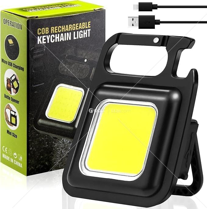 Mini Taşınabilir Led Çok Fonksiyonlu Fener, Yüksek Lümen, COB Anahtarlık, Dış Mekan İçin Şarj Edilebilir Acil Durum Işığı, Mini Kamp Feneri OR-32