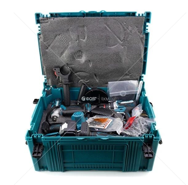 CHELİK BEİ Dawreek 8'li Set DBML (Şarjlı Hilti-Şarjlı Spral-Somun Sıkma-Çelik Mandren-Şarjlı Dekupaj-Budama Testeresi-Bağ Makası)