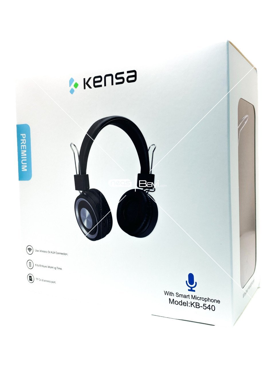 Kensa KB-540 Wireless Headset TF Card Black
