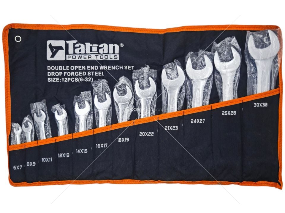Tatian Açık Ağız Anahtar Seti 12Li 6-32Mm