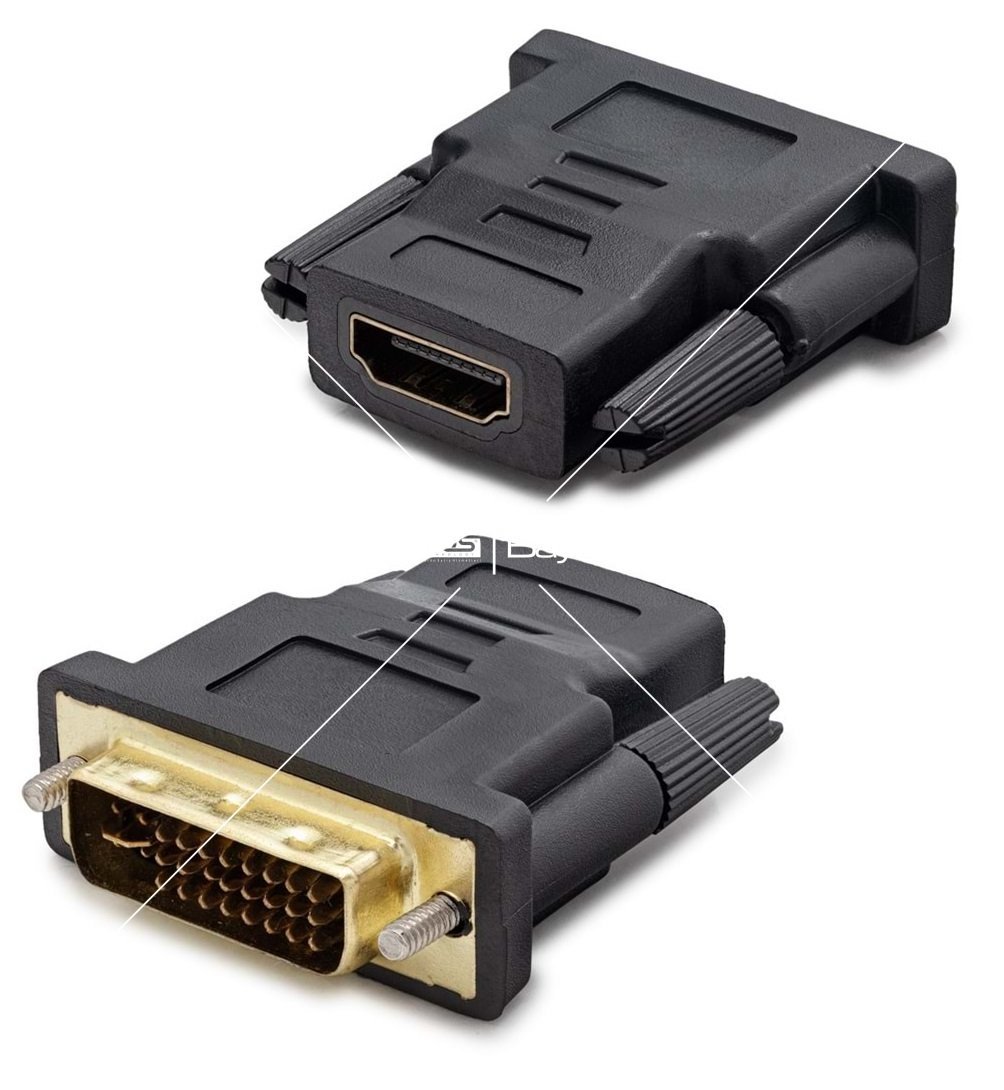 Hadron HDX1260(4401) ADAPTÖR ÇEVİRİCİ DVI TO HDMI M/F 24+5