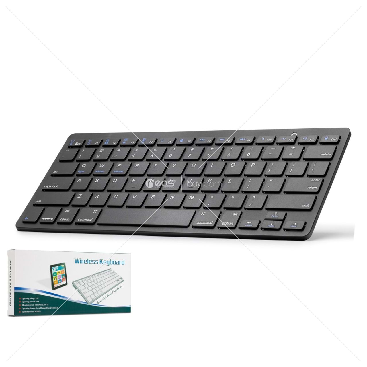 HADRON HDX2502(806S) KLAVYE BLUETOOTH SİYAH Q