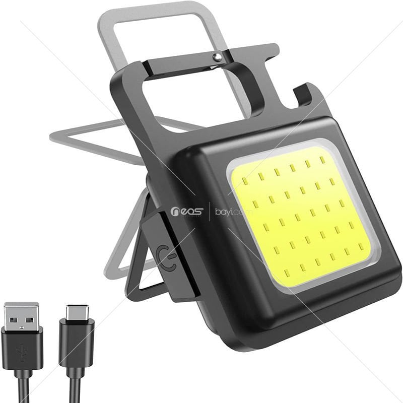 OR-33 GOLDORİON Katlanabilir COB Çalışma Işığı Geniş Açı Çalışma Işığı USB Şarjlı Led Çok Fonksiyonlu El Feneri COB Çalışma Işığı