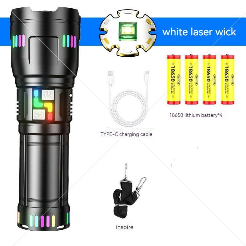 WS-1150 5500 LÜMEN UZUNMENZİL+HIZLIŞARJZ+10 SAAT ÇALIŞMA SÜRESİ