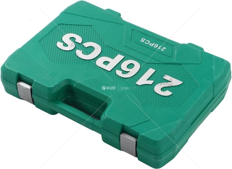 LOKMA SETİ 216 PARÇA 1/2 72DİŞ CIRCIR Chrome Vanadium Lokma Seti