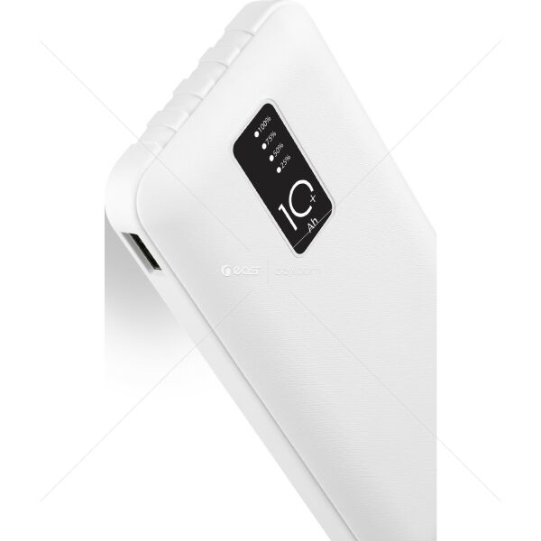Powerway TX10 10.000 Mah Dijital Göstergeli Beyaz Powerbank TX10