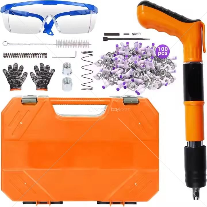 ÇİVİ TABANCASI +100 LÜ PAKET HEDİYE (RENK KARISIK GELİR)