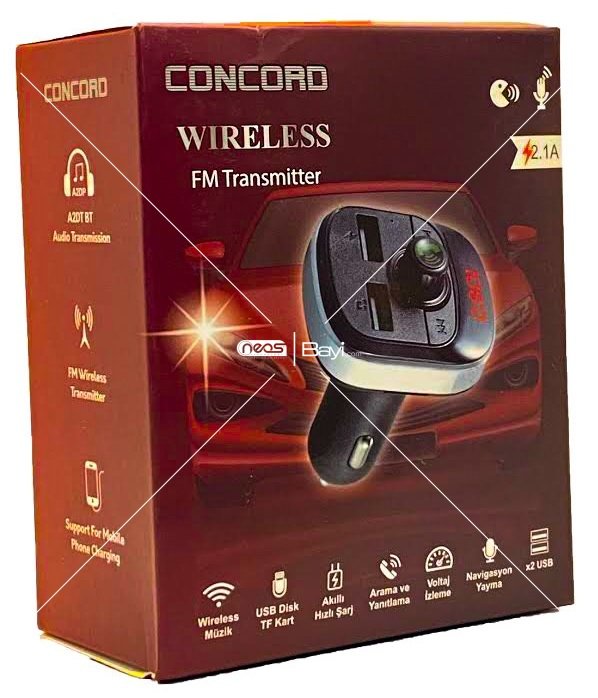 Concord 2.1A FM Transmitter C607