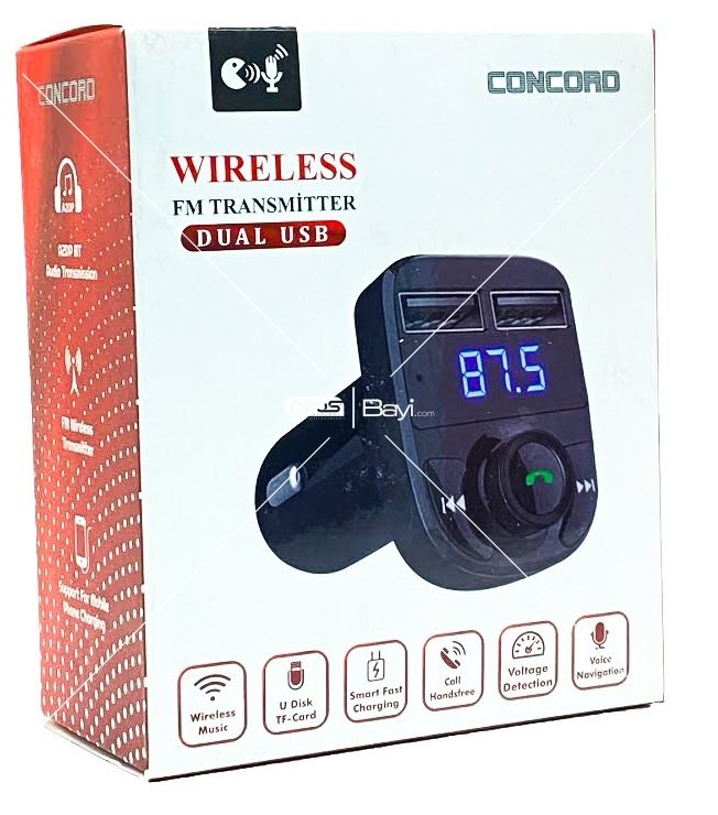 Concord 2.1A FM Transmitter C606