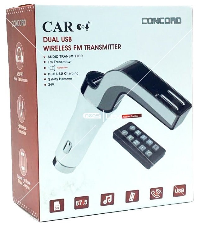 Concord 2.1A FM Transmitter C603