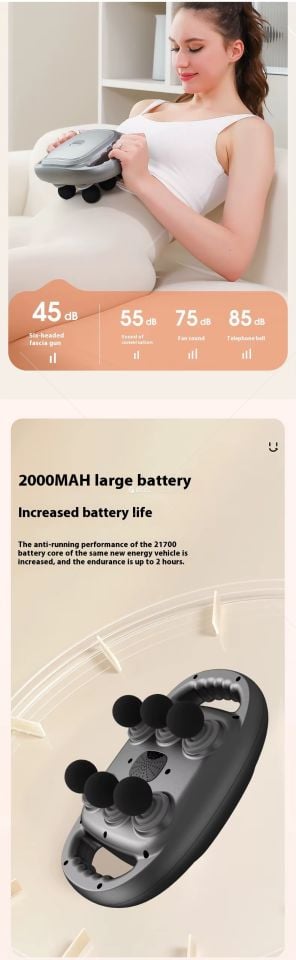 MASAJ ALETİ 6 BACAKLI SÜPER SERİ YAĞ YAĞMA LAZER SERİ