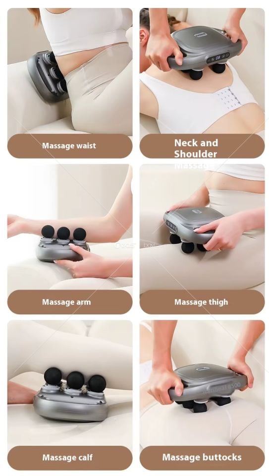 MASAJ ALETİ 6 BACAKLI SÜPER SERİ YAĞ YAĞMA LAZER SERİ