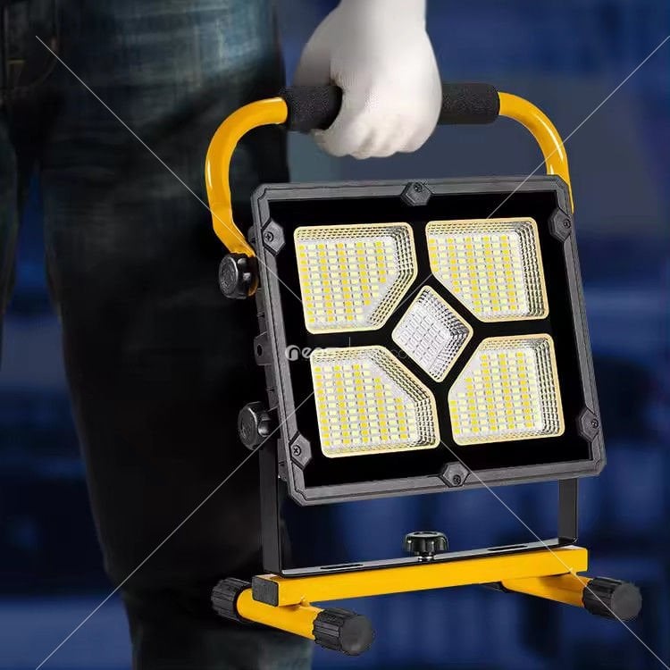 Powerdex PD-7070PRO 400 LED Profesyonel Çakar Işıklı Güneş Enerjili Projektör